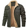 Herren-Bomberjacke aus Baumwollfleece – Ewan