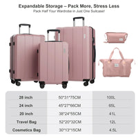 5-in-1 Hardcase Kofferset – Barcelona Explorer