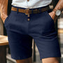 Atmungsaktive & Vintage Slim-Fit Herren-Sommershorts – Lennart