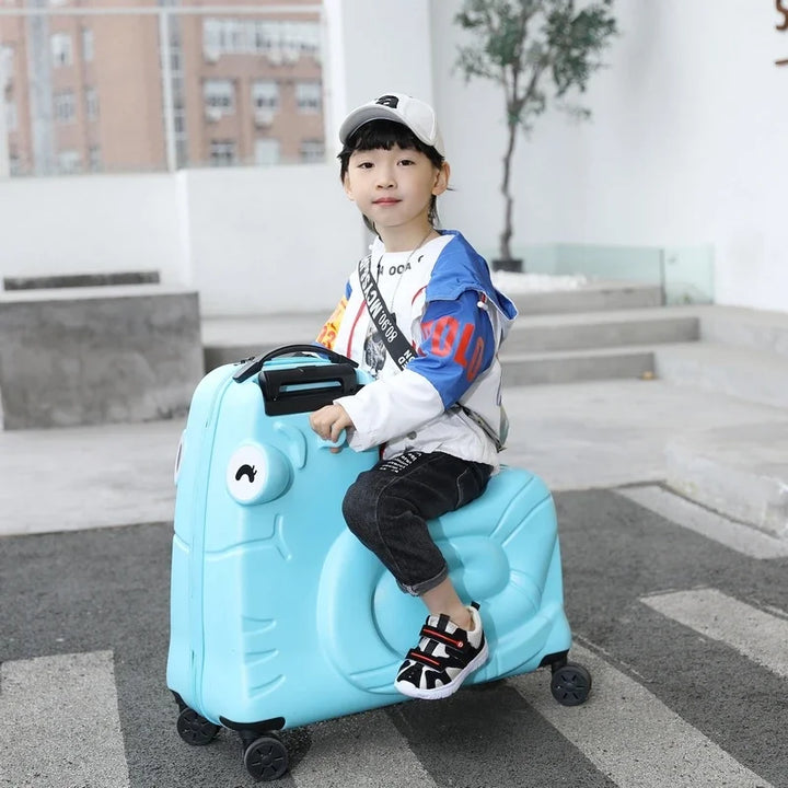 Kinderkoffer mit Rollerfunktion – Neapel