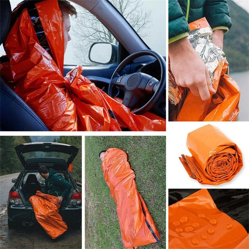 Wasserdichter Notfall-Schlafsack - SurvivalShield Bivy