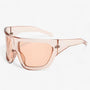 Übergroße Steampunk Sport-Sonnenbrille mit Wraparound-Design – Ignix
