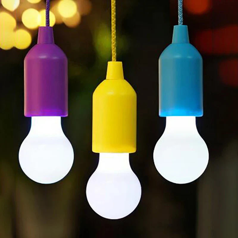 Bunte tragbare Hängeleuchte - ChromaGlow