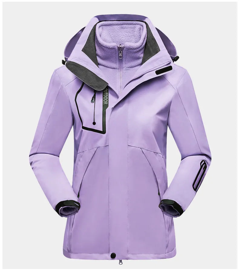 3-in-1 Outdoor Schutzjacke für Frauen - Luna