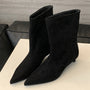 Luxuriöse Wildleder-Winterstiefel - Sorena