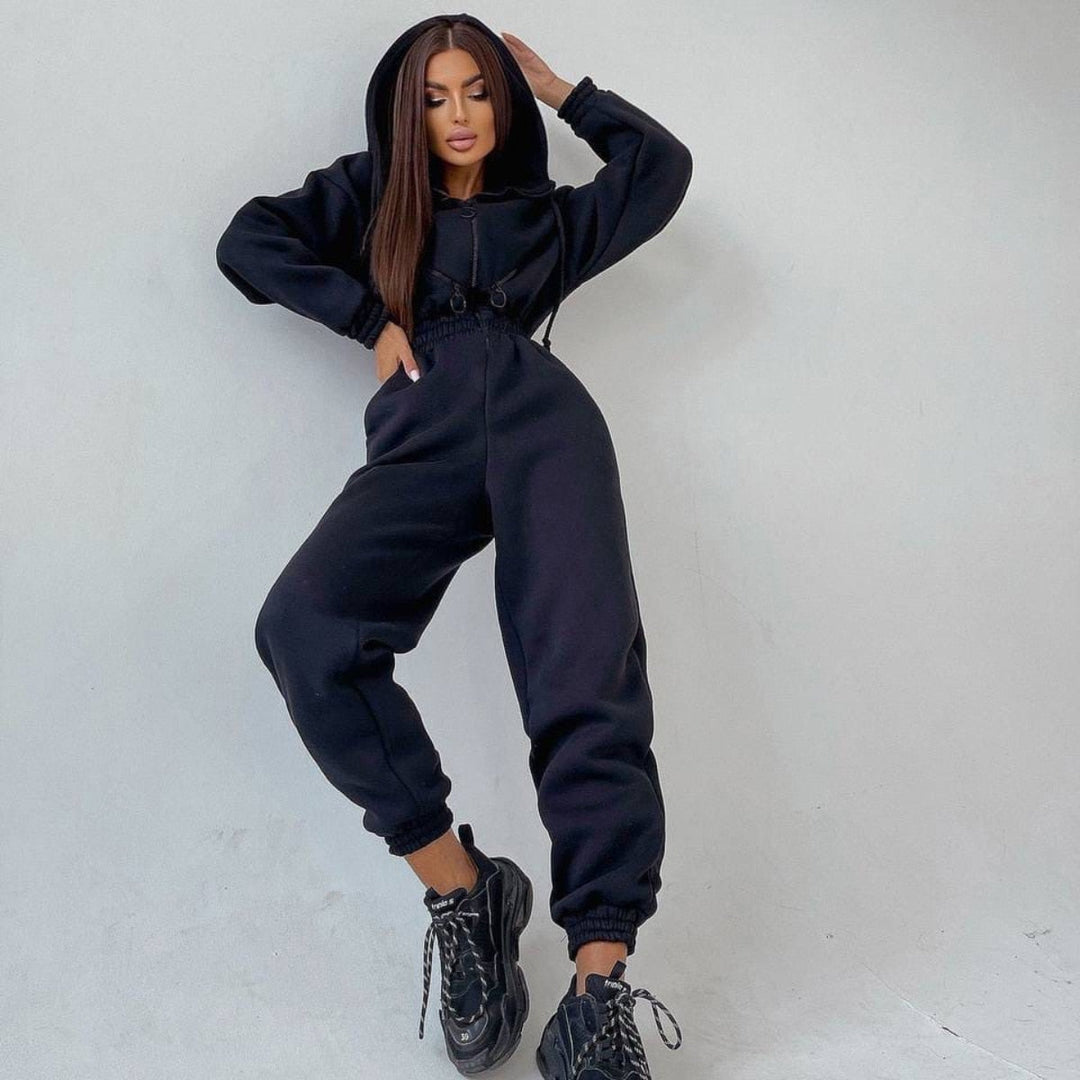 Jayda Hoody Onesie | A onesie that looks fashionable
