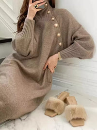 Rian Knitted Dress | Vintage & Warm