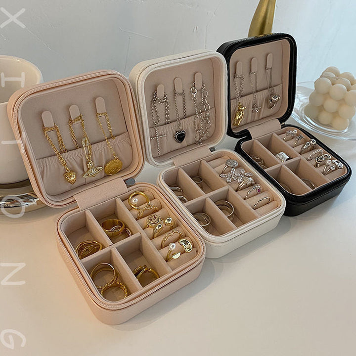 Tragbare Schmuckbox | Halte deinen Schmuck ordentlich mit diesem Organizer
