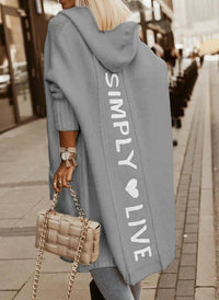 Trendige Oversized Damenjacke - Amelie