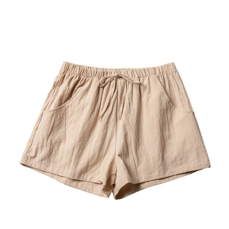 Lindy Shorts | Hochwertiges Leinen & Baumwolle