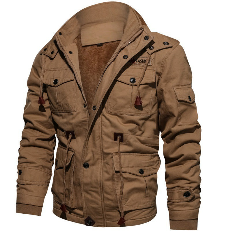Fleecegefütterte Winterjacke für Herren - Finn