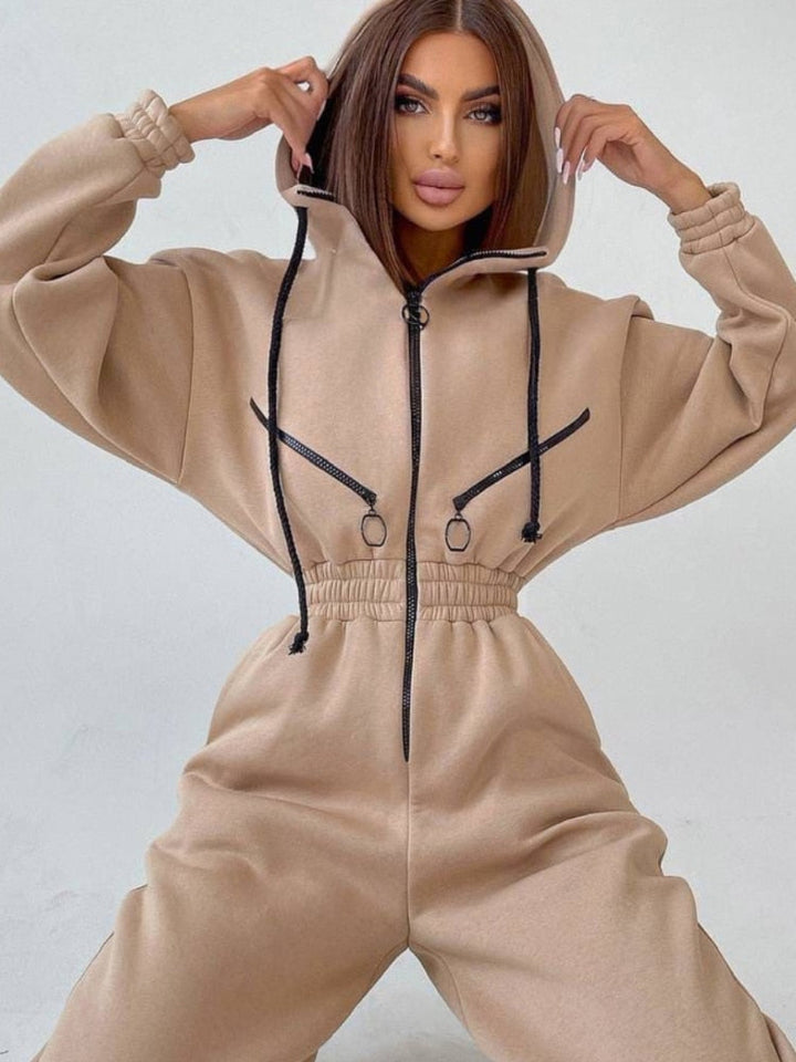 Jayda Hoody Onesie | A onesie that looks fashionable