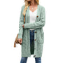 Gestrickte Damen-Cardigan mit Taschen – Noelle
