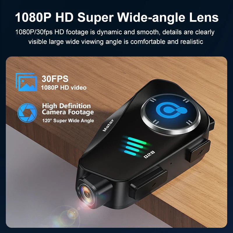 Bluetooth Motorcycle Helmet Camera 1080P HD Waterproof – ApexRide 