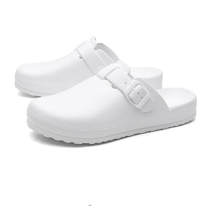 Wasserdichte & leichte Damen Pflegeclogs – rutschfest & hygienisch
