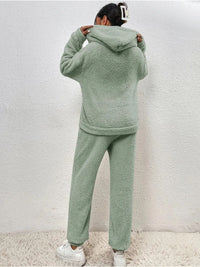 Ultra-Comfortable Teddy Onesie with Hood - Lana