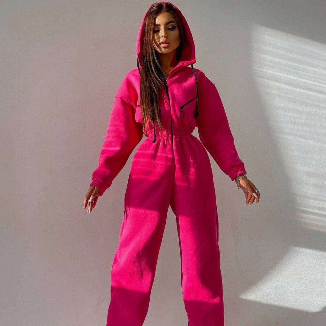 Jayda Hoody Onesie | A onesie that looks fashionable