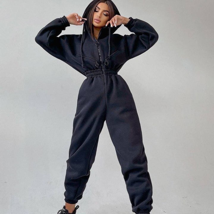 Jayda Hoody Onesie | A onesie that looks fashionable