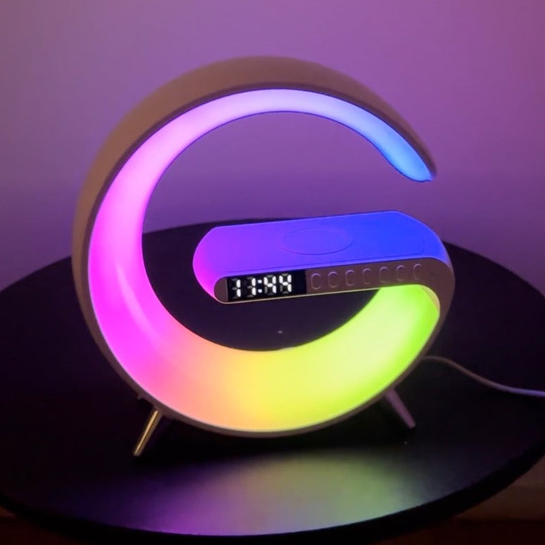 Kabellose Ladestation mit Lautsprecher - ChargeGlow