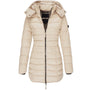 Damenparka mit Kapuze und Daunenfüllung - Elena