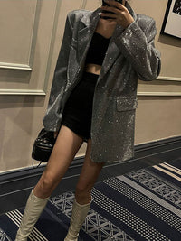 Funkelnder Paillettenblazer - Celeste