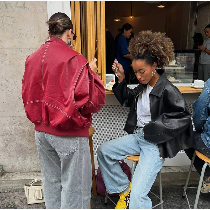 Catherine Lederjacke | Stilvoll & Modern