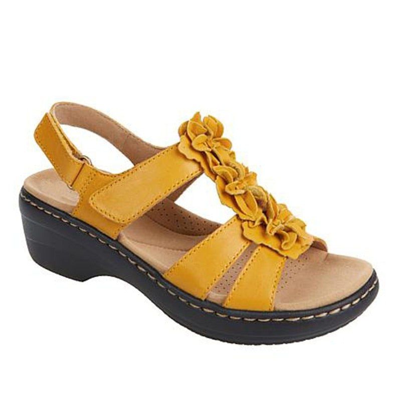 Retro Women's Summer Sandals - Aurelia