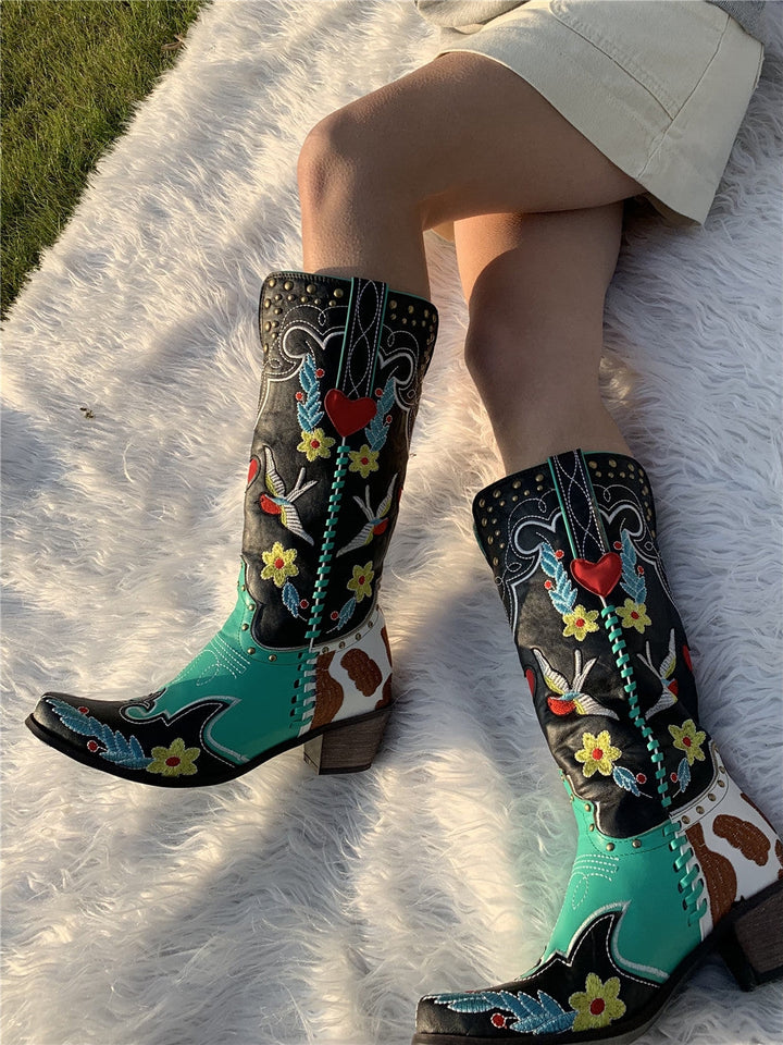 Einzigartige Damen-Cowboystiefel - Carmen