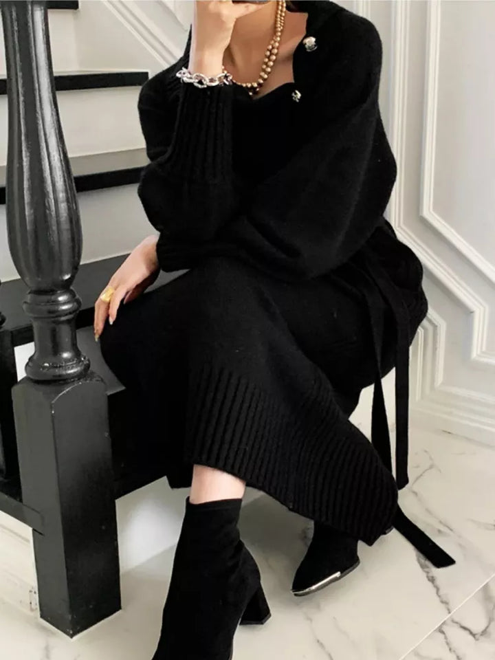 Rian Knitted Dress | Vintage & Warm