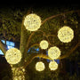 Stimmungsvolle LED Lichtkugel für Innen & Außen – Orbola