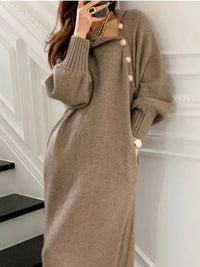 Rian Knitted Dress | Vintage & Warm