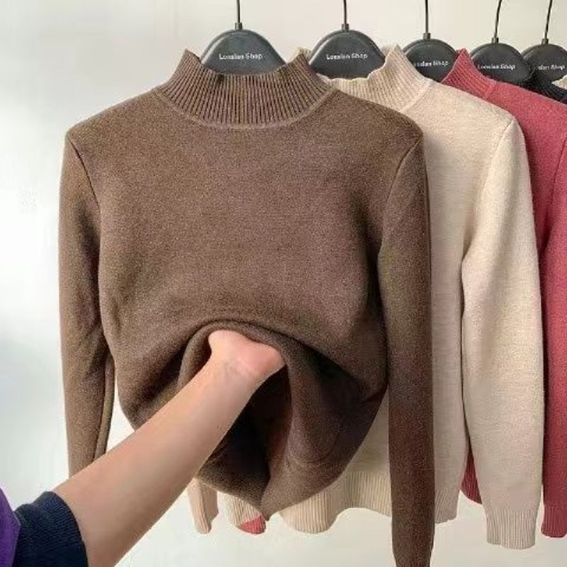 Joyce Rollkragenpullover | Mit extra dicker Fütterung