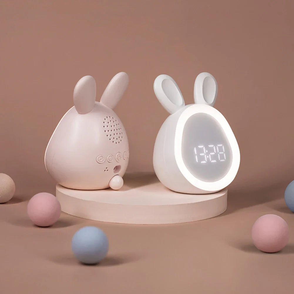Kinderwecker in Hasenform mit LED-Nachtlicht - BunniGlow