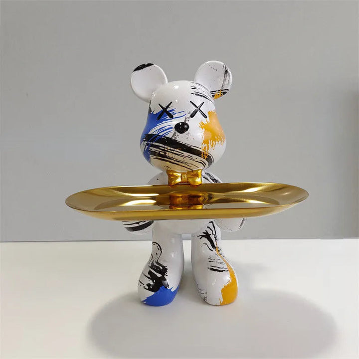 Dekorative Aufbewahrungsfigur – Bruno Tischbär