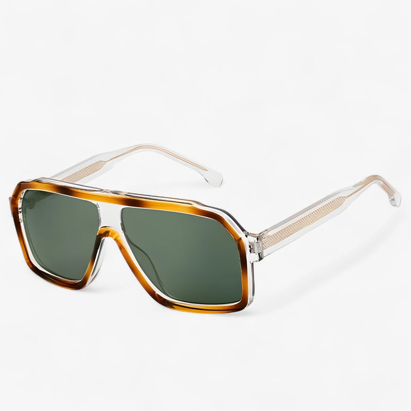 Windproof Oversized Punk Sunglasses - Vortex