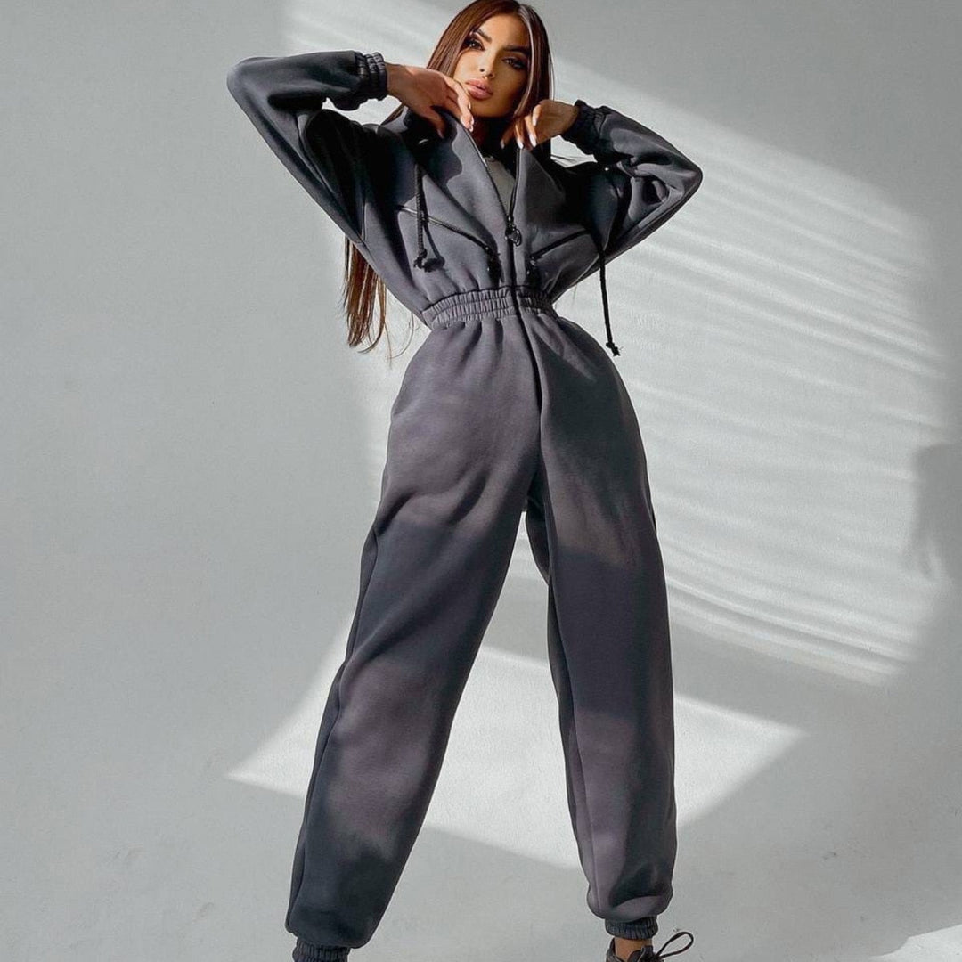 Jayda Hoody Onesie | A onesie that looks fashionable