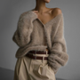 Damen Kaschmir Strickjacke – Noelia
