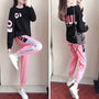 Zweiteiliges Damen-Trainingsanzug mit Sweatshirt und Hose – Leona