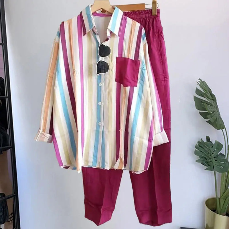 Tweedelige Dames Linnen Zomerset - Zayenne