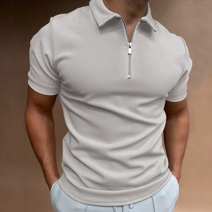 Zip-Up Poloshirt - Oliver