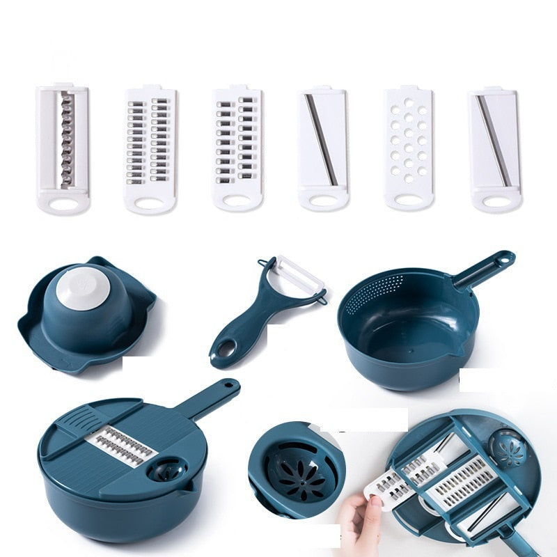 12-in-1 Multifunctional Cutter Set - ChefEase