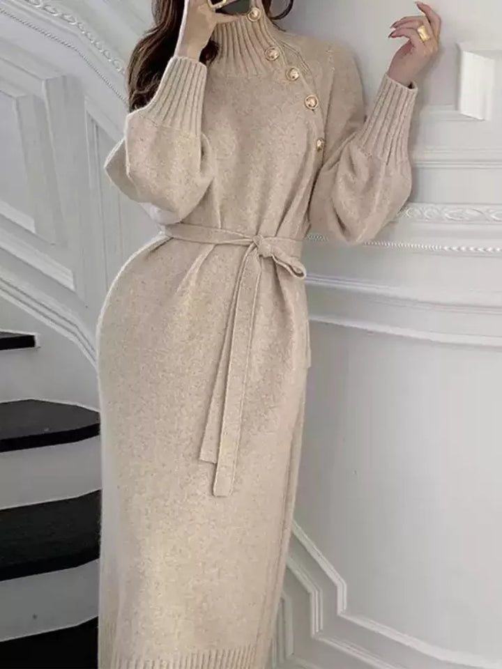 Rian Knitted Dress | Vintage & Warm