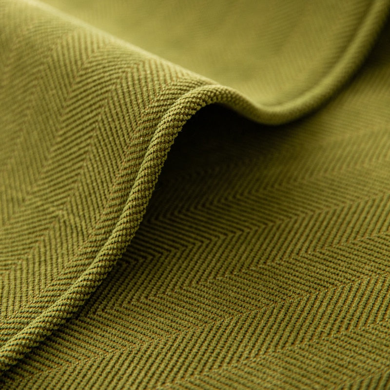 Chenille Sofaschoner mit Fischgrätstruktur – VeluraShield