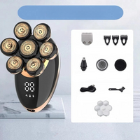 7D Floating Electric Razor with 5-in-1 Grooming Kit &amp; Waterproof Design – FlexEdge 