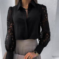 Lilou Bluse | Seidige Damenbluse