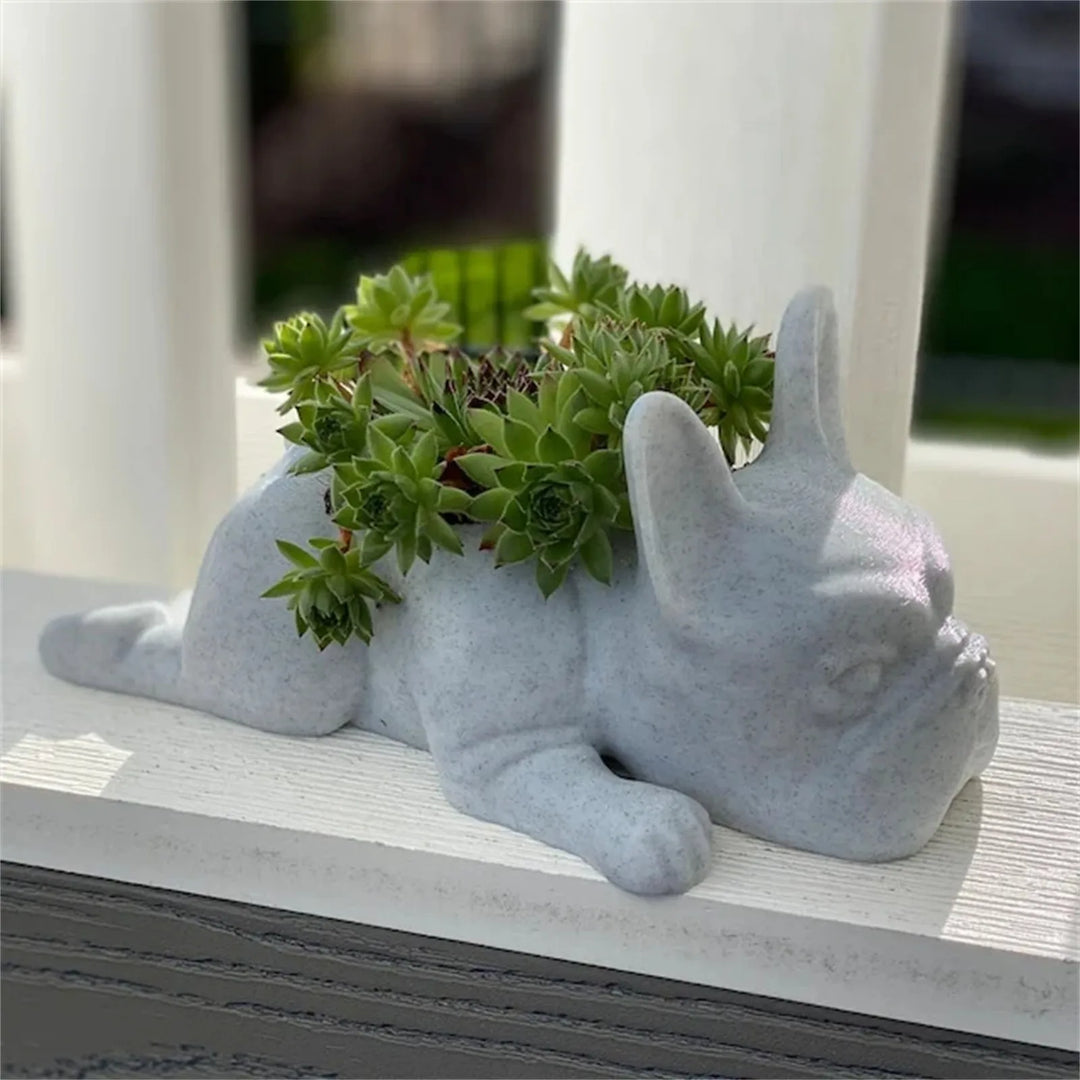 Hunde-Harz-Sukkulenten-Planter - Buddy