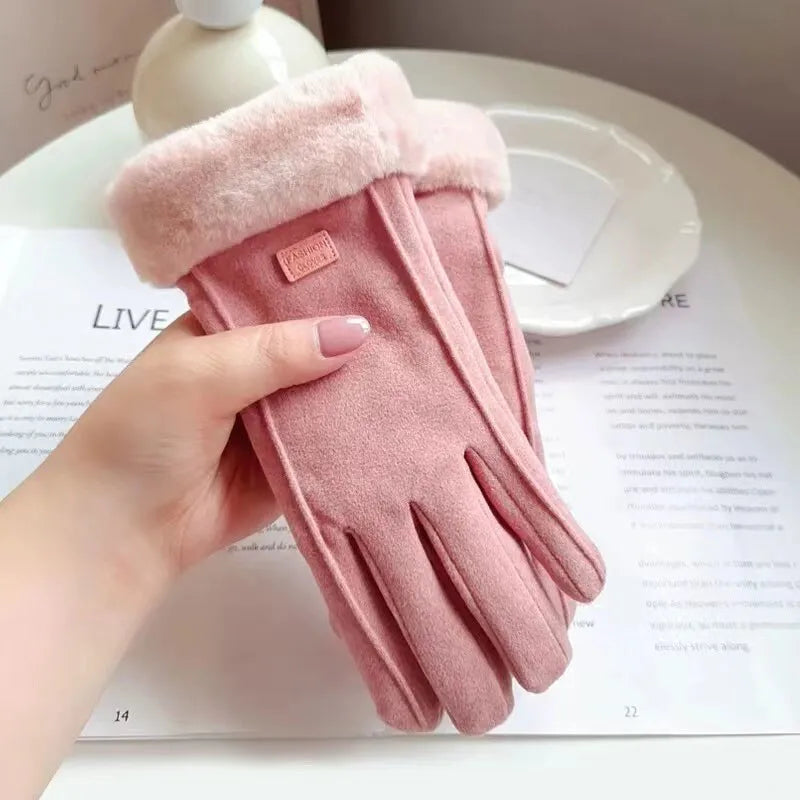 Carrie Wildlederhandschuhe | Warm & Modisch