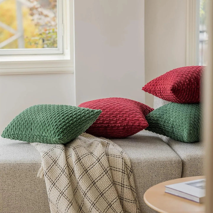 Cord-Kissenbezüge im Boho-Stil – Velvia