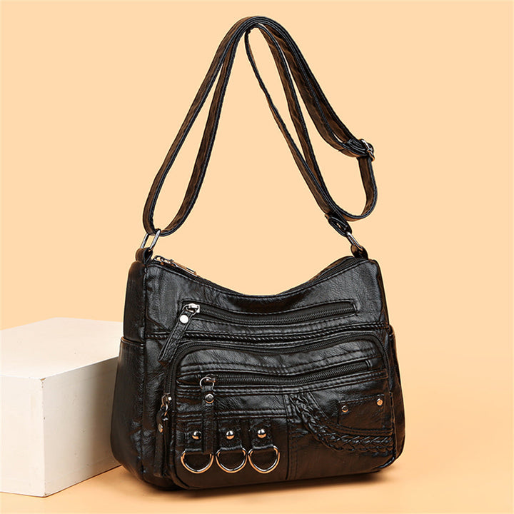 Vintage Damen-Ledertasche - Isabella