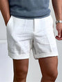 Leichte Herren-Leinen-Sommershorts mit Relaxter Passform - Jorin